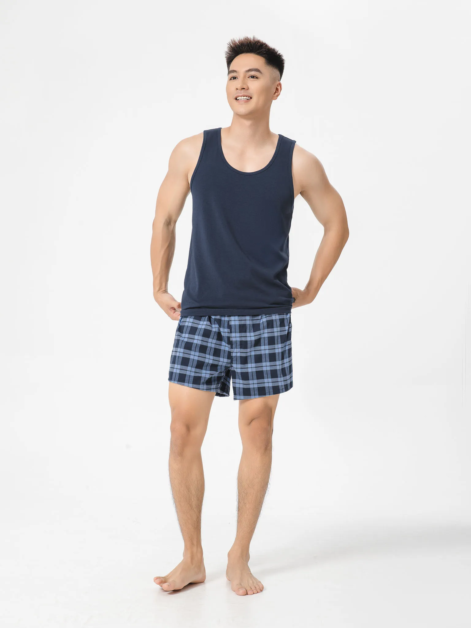 Áo Tanktop Nam Mặc Trong Antismell 2