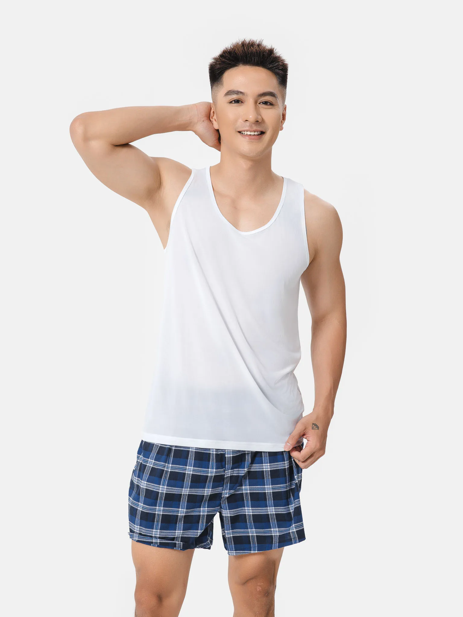 Áo ba lỗ nam mặc trong thoáng khí nhanh khô Excool