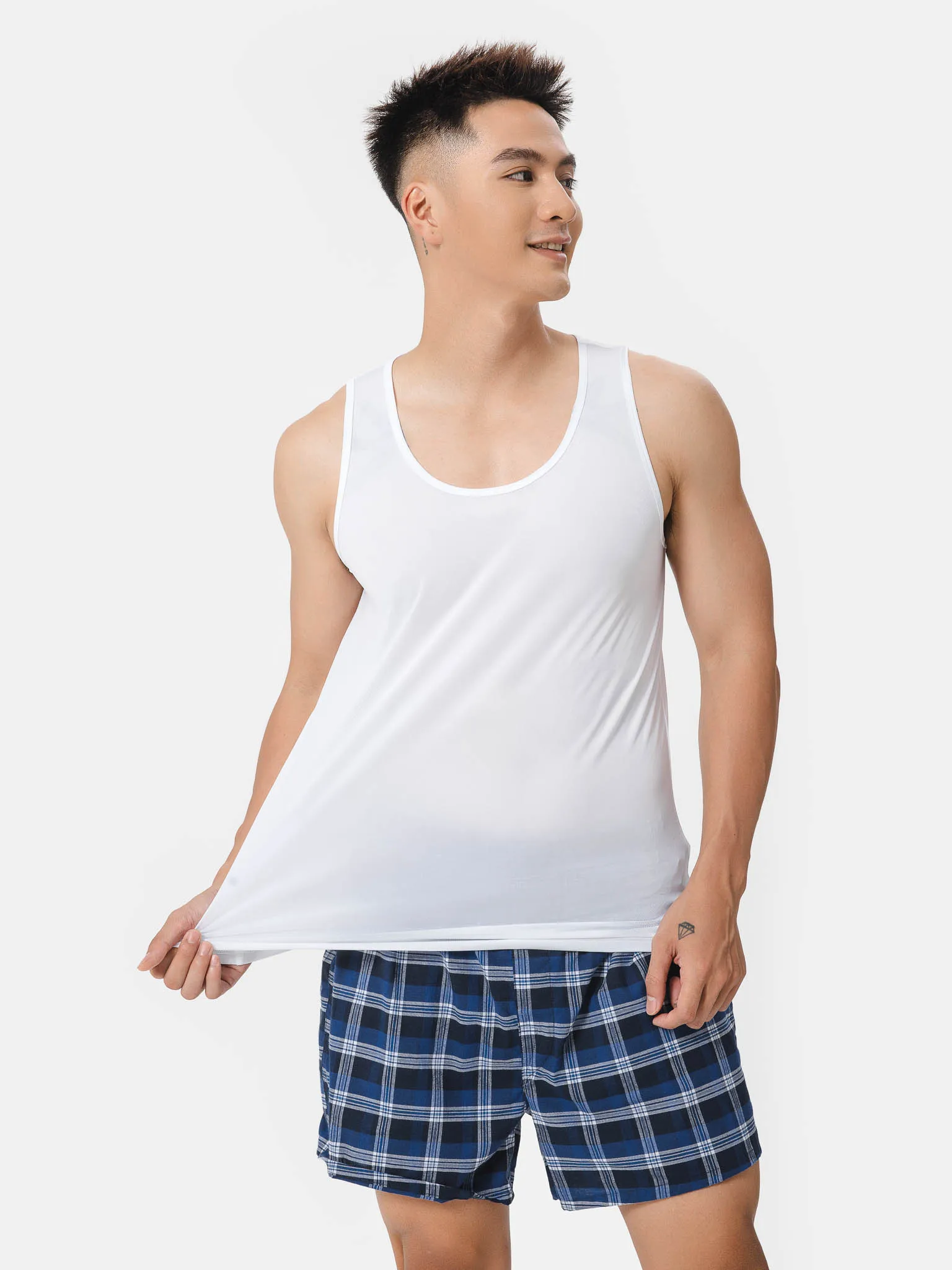 Áo ba lỗ nam mặc trong thoáng khí nhanh khô Excool 4