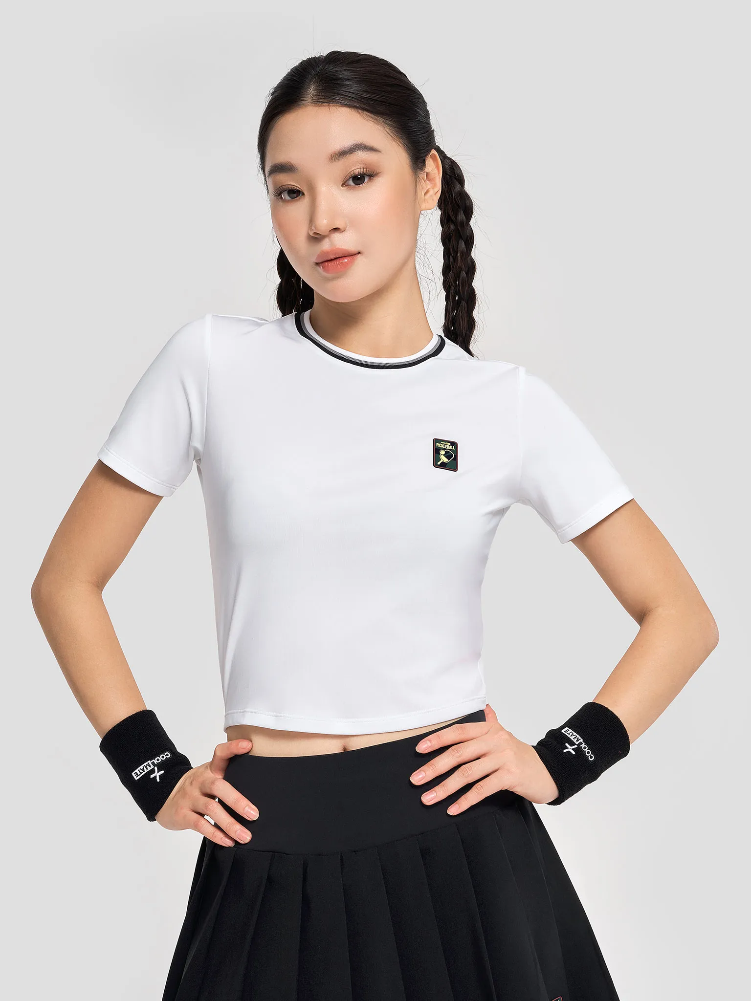 Áo Crop top nữ Pickleball Dink Shot 