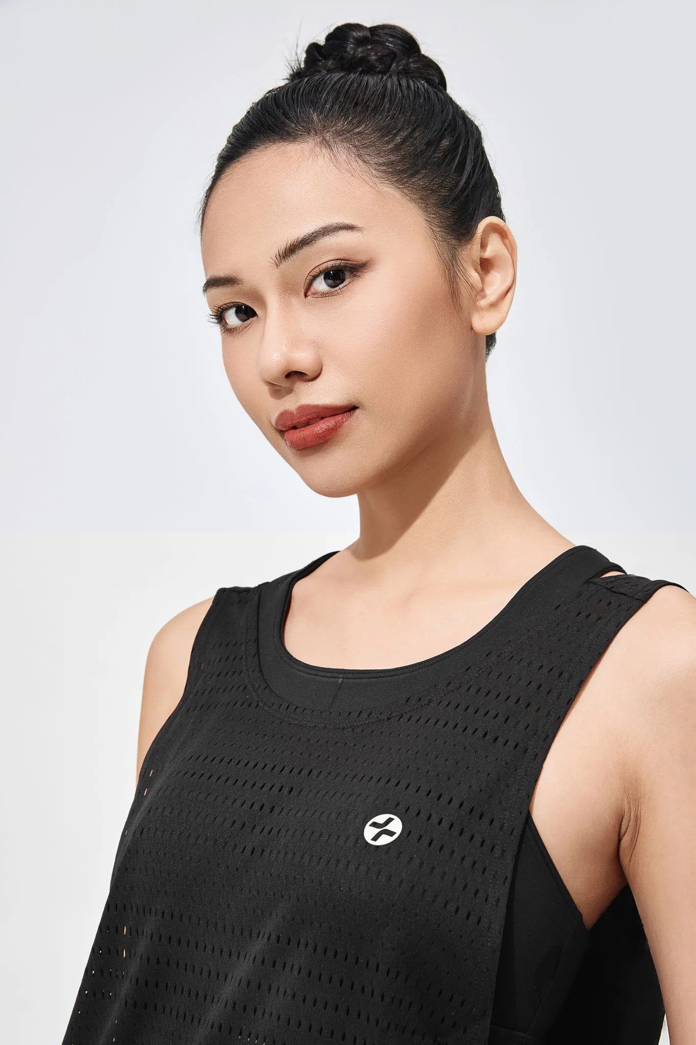 Áo Drop Arm Chạy bộ nữ Mesh Tank 6