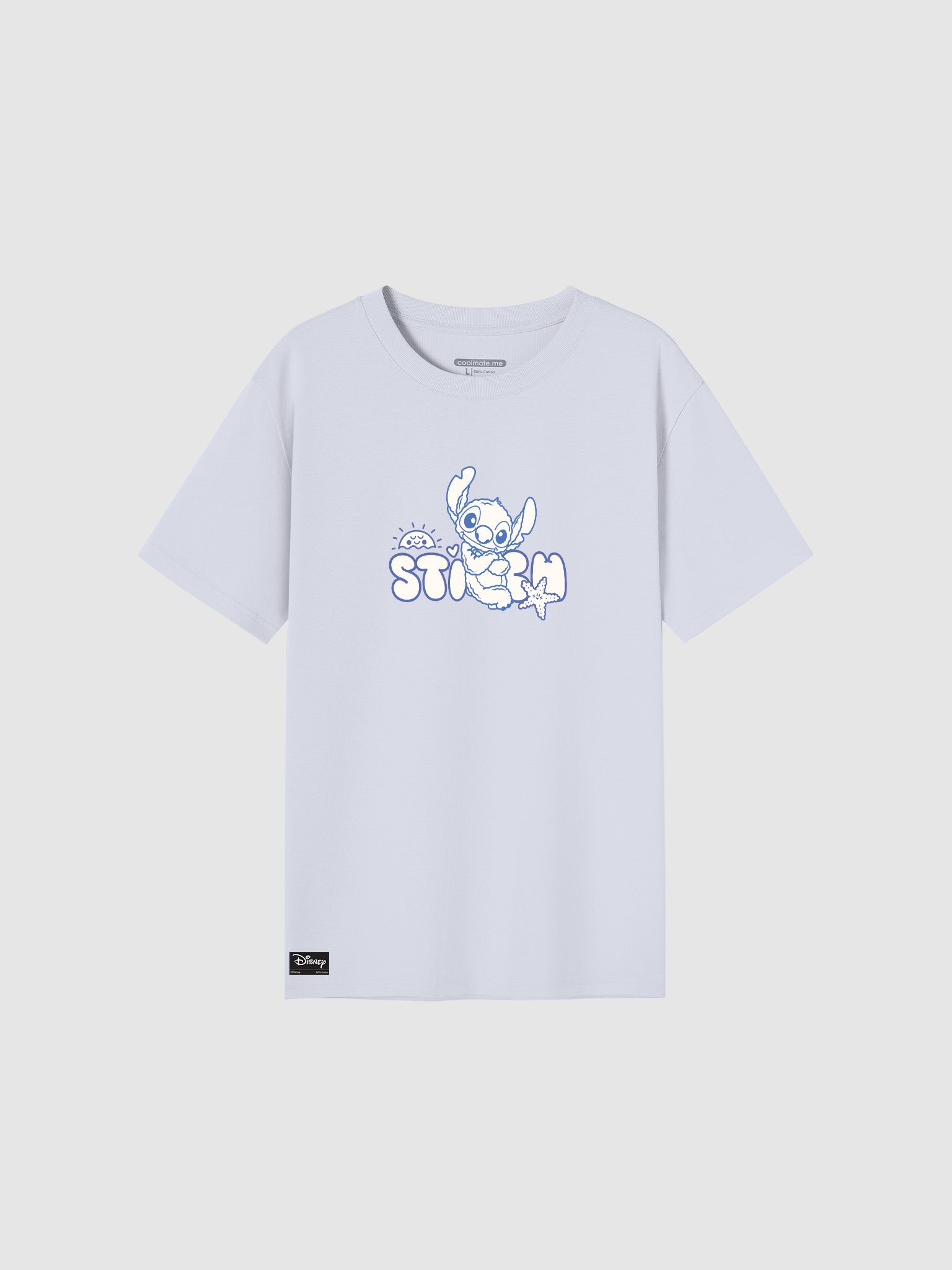 Áo thun Cotton 220gsm Regular Disney Stitch Summer 1  2