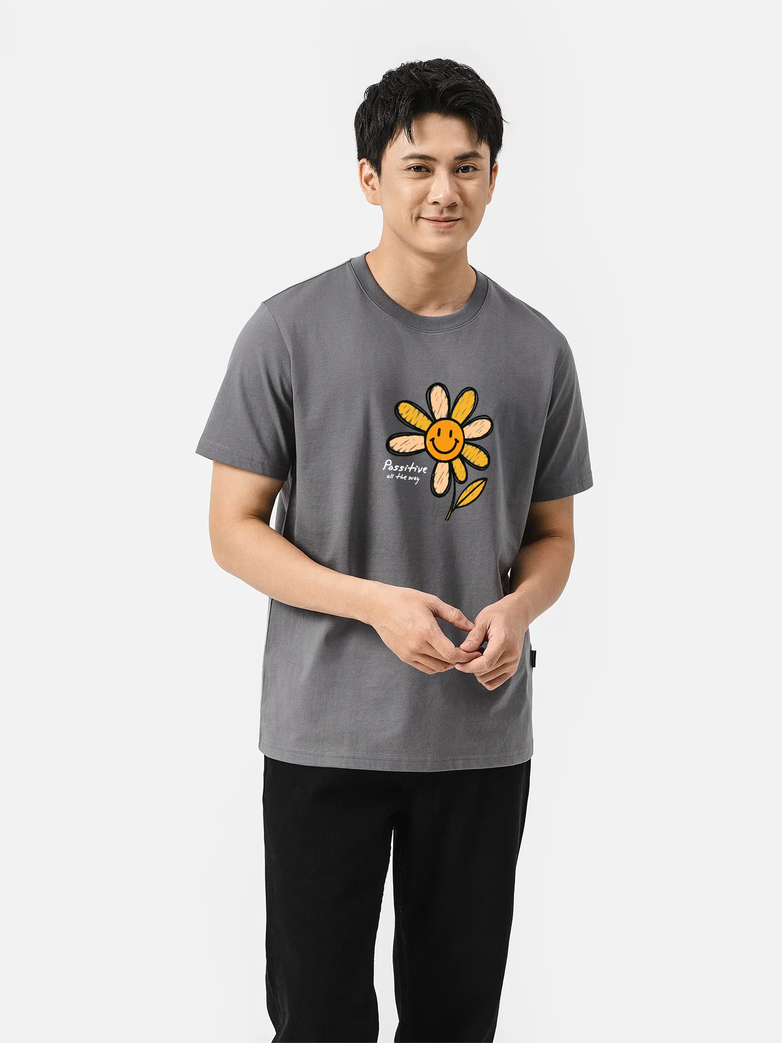Áo thun Cotton 220gsm Regular Possitive All The Way