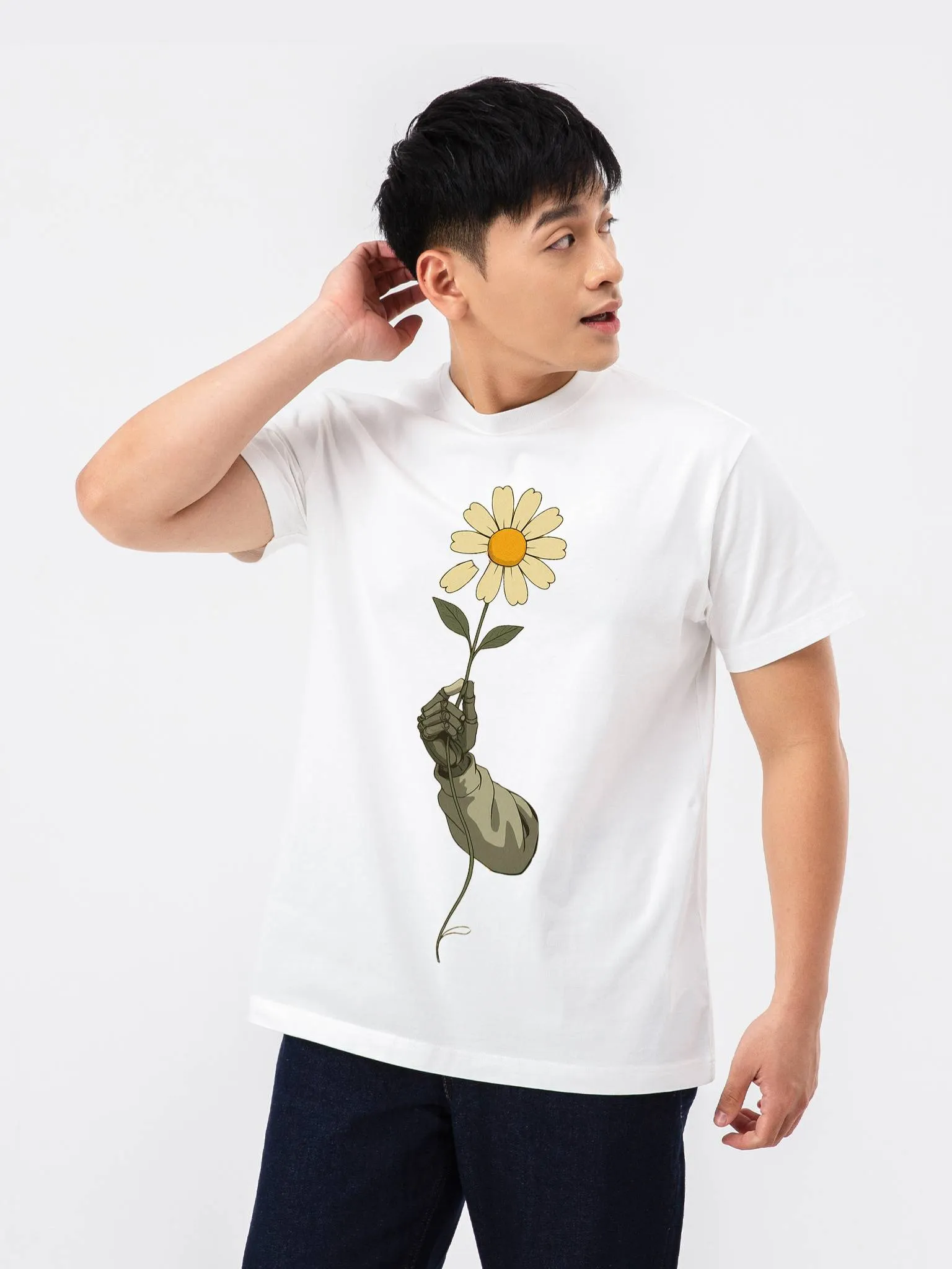 Áo thun Cotton Compact Hoa Cúc 2