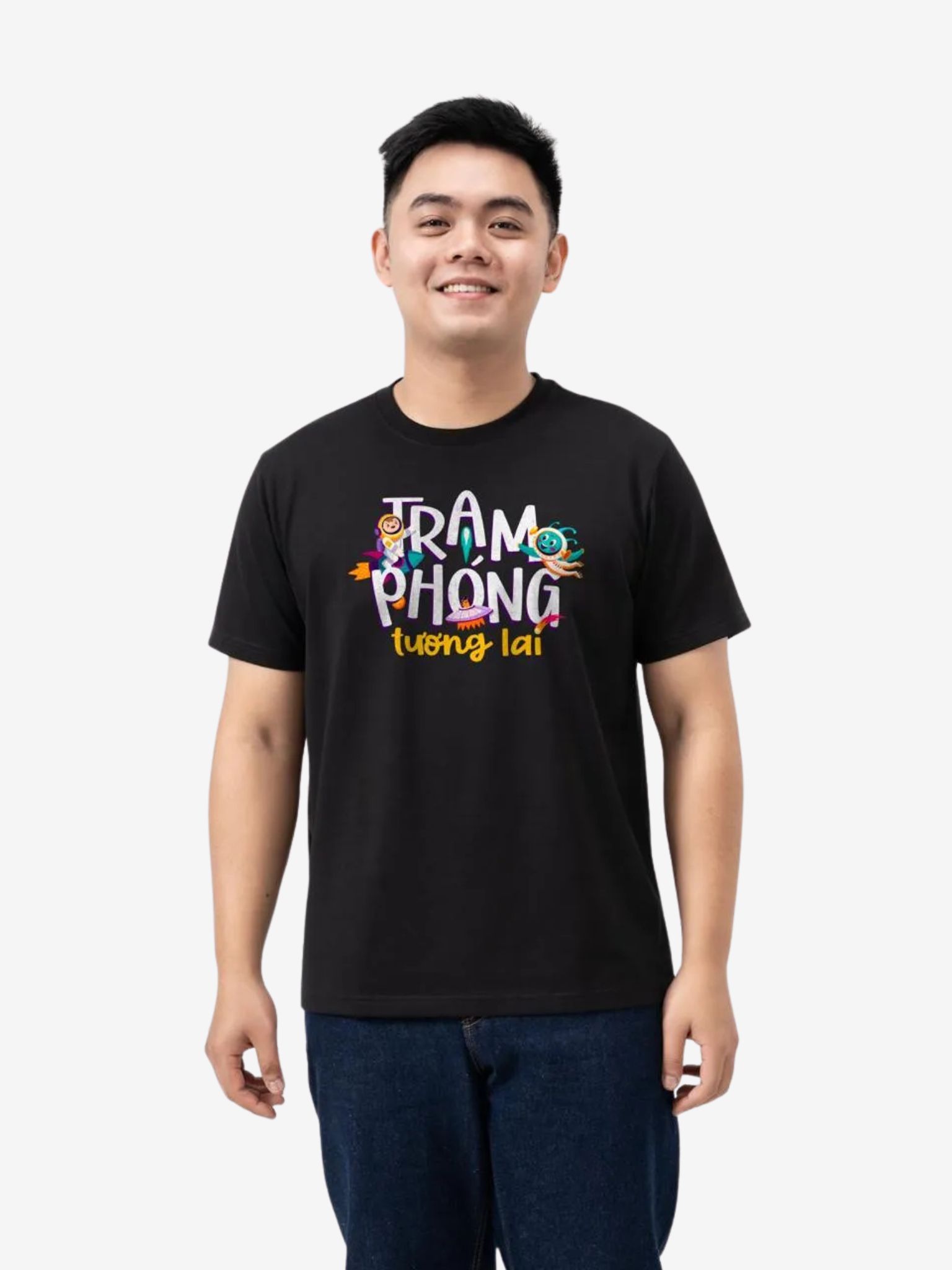 Áo thun Cotton Compact Trạm Phóng Tương Lai S2