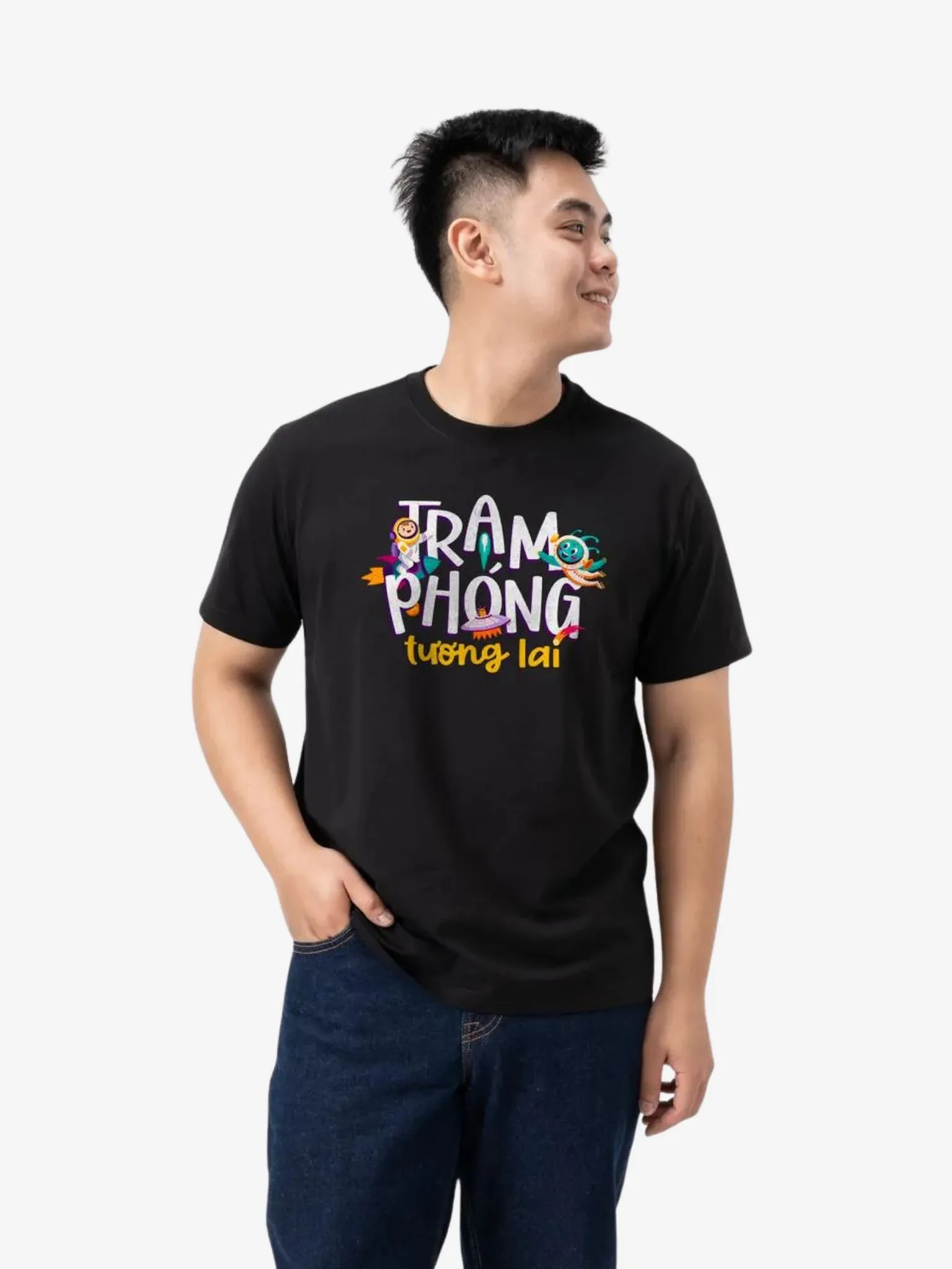 Áo thun Cotton Compact Trạm Phóng Tương Lai S2  2