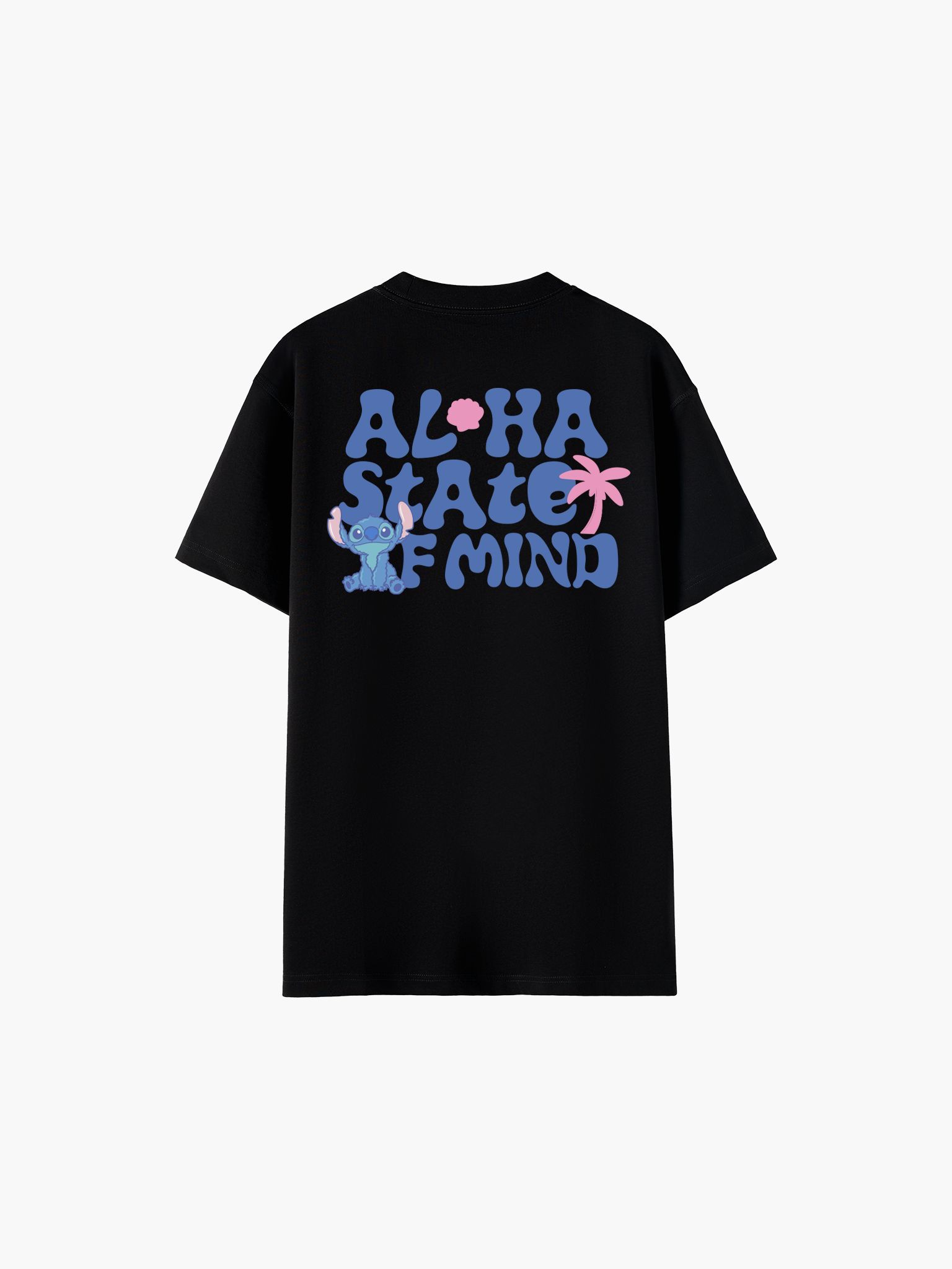 Áo thun Relaxed Fit Regular Disney Stitch Aloha 5
