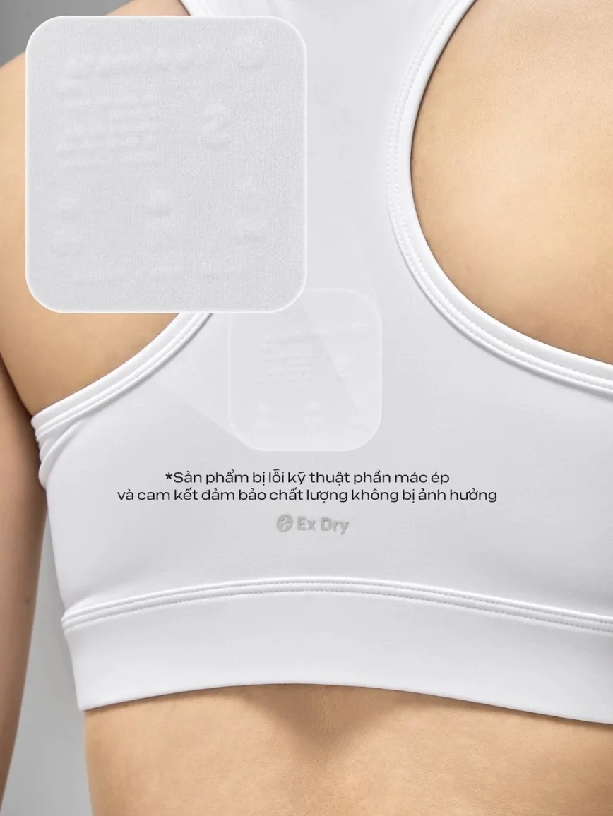 Áo Bra CoolFlex Everyday Trắng (Lỗi Nhỏ Mác Ép) 2