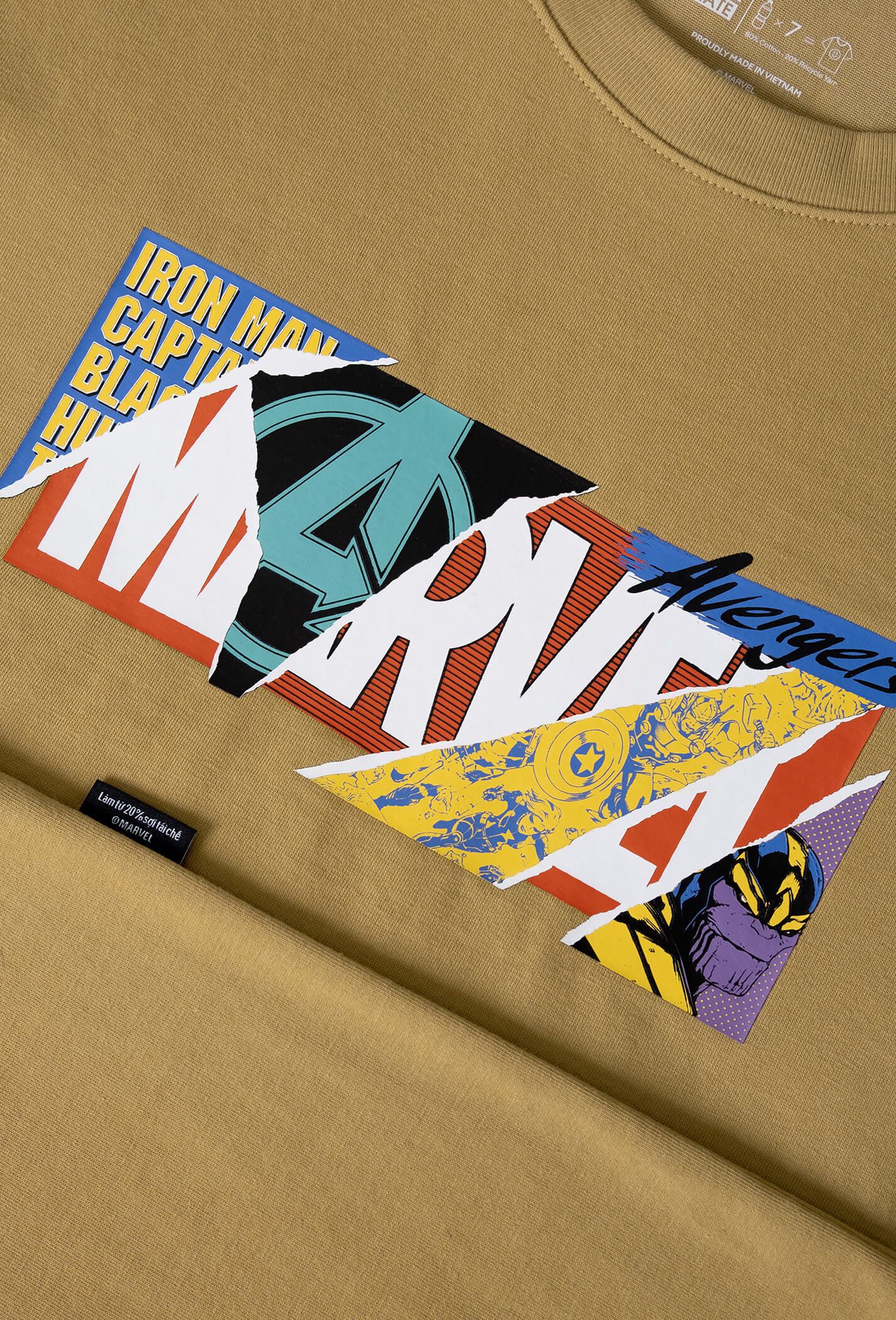 Áo Thun Nam Marvel Craft Graphic  2