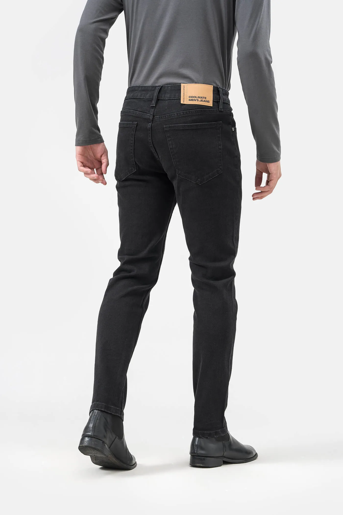 Quần Jeans Nam Basics dáng Slim fit  1