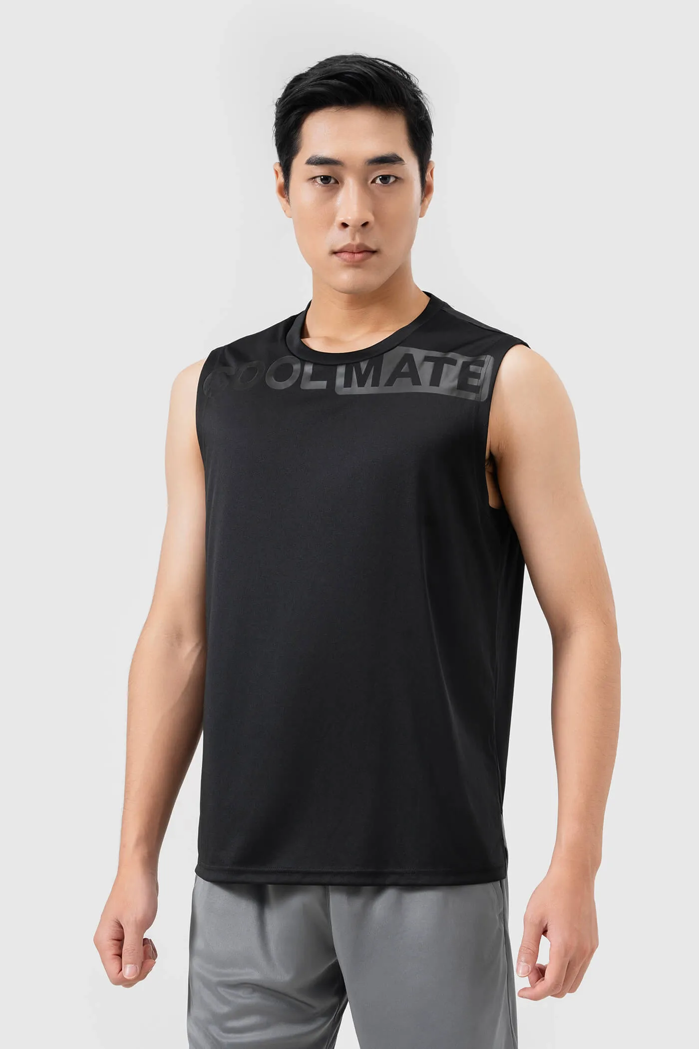 Áo Tanktop Nam Thể Thao Active logo