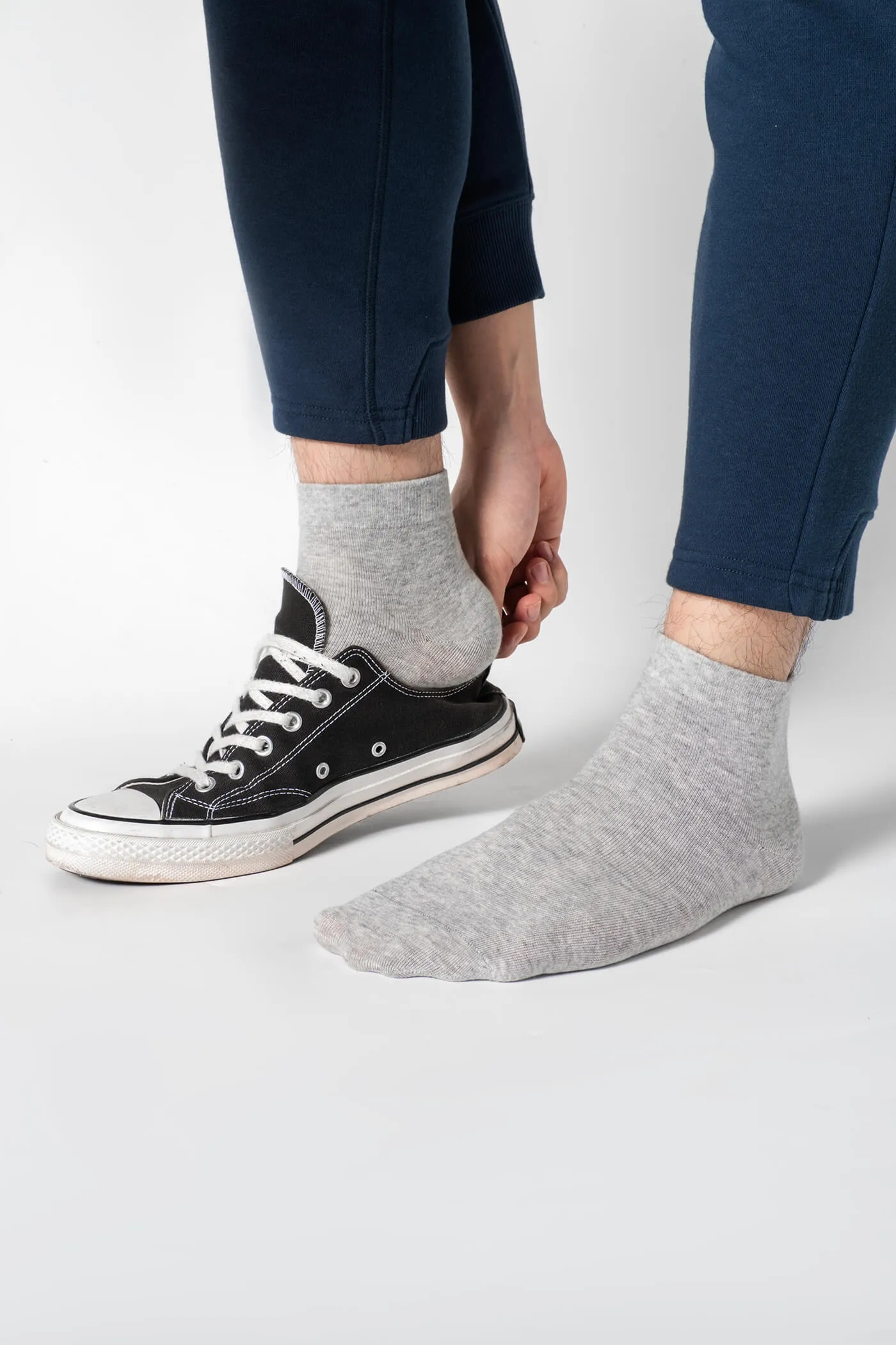 Combo 5 Đôi Tất Nam cổ trung Basics 5
