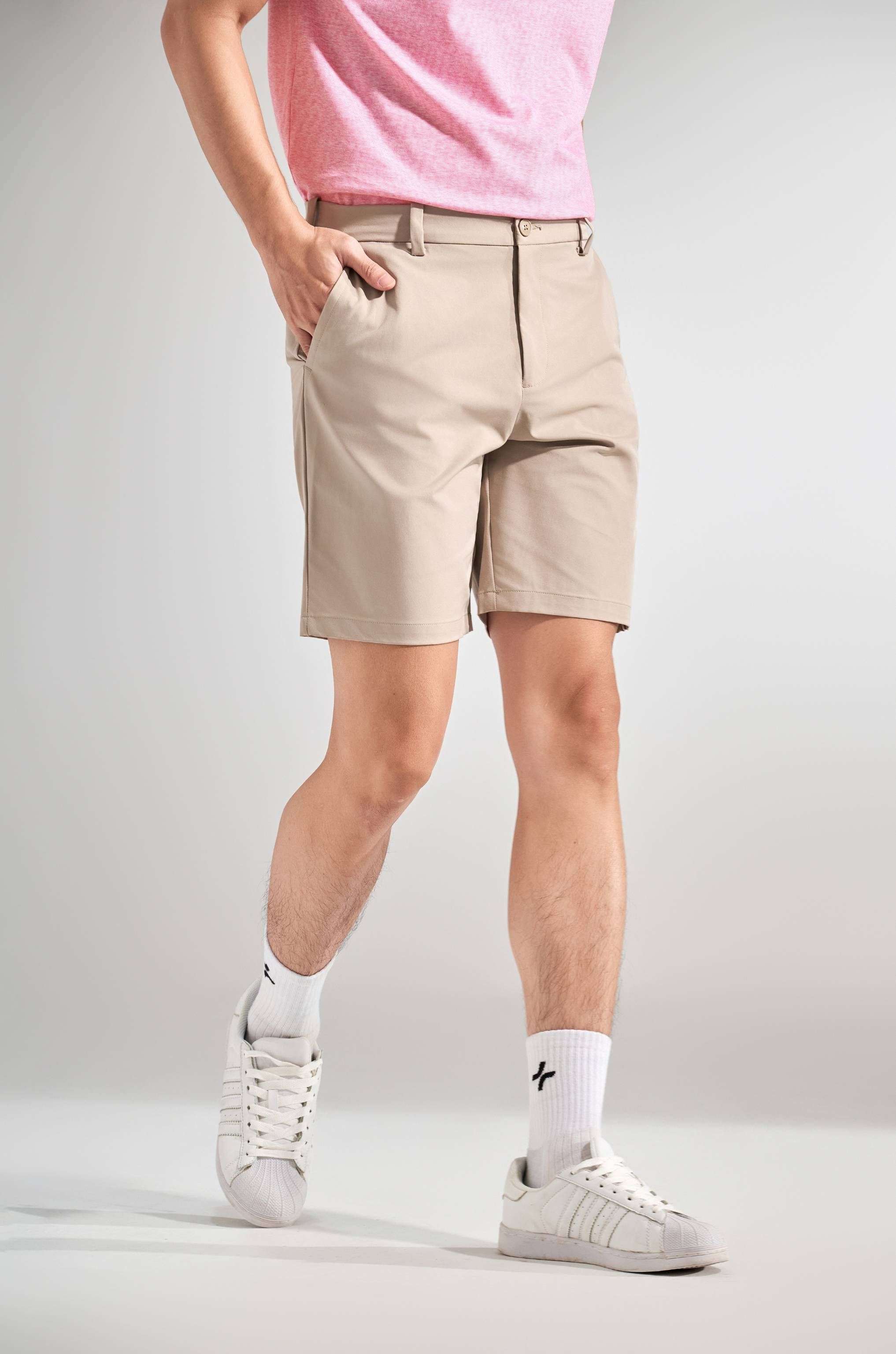 Quần Shorts Nam Kaki Excool  3
