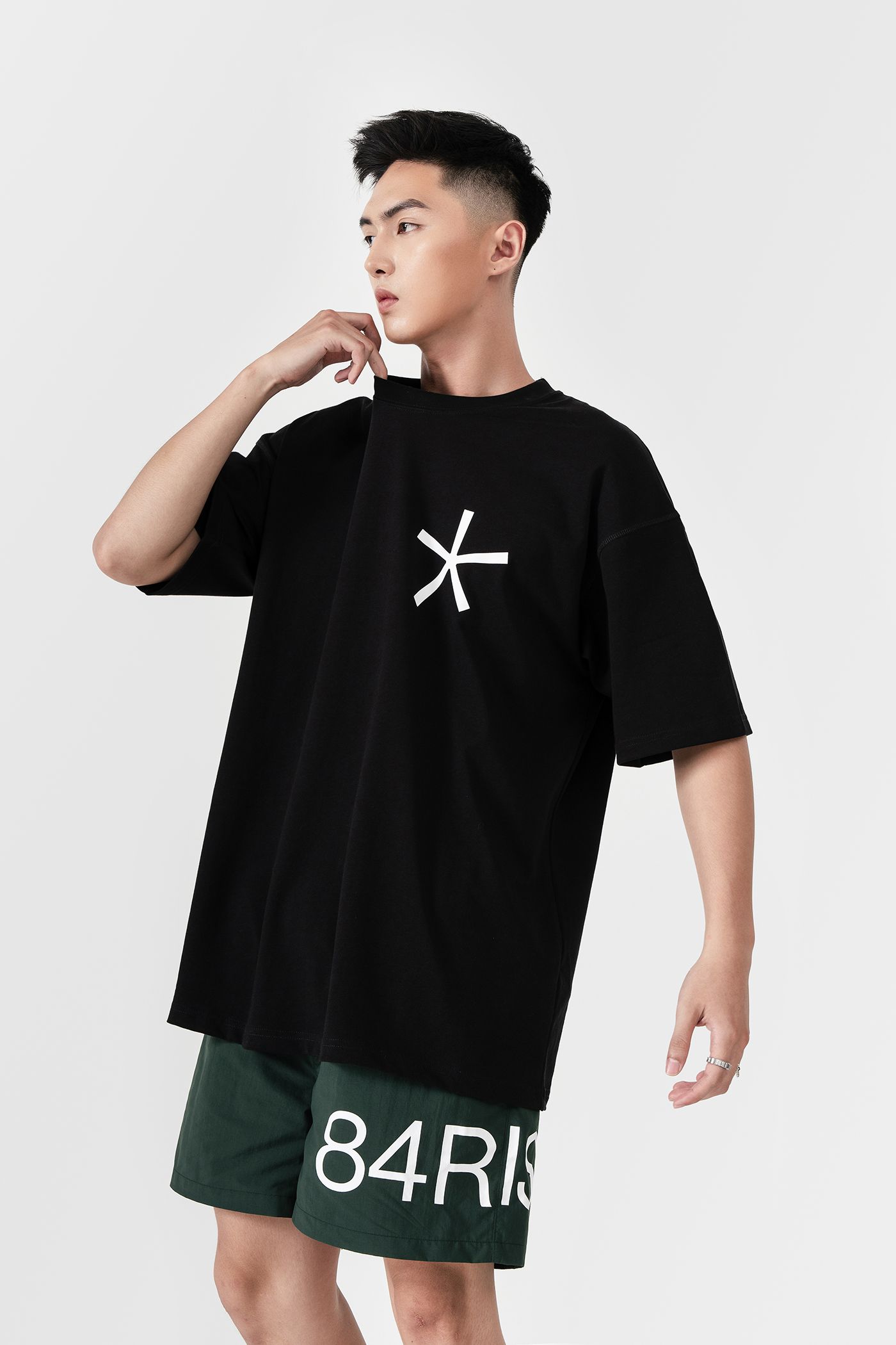 Áo Thun Oversize 84RISING ICONIC LOGO  5