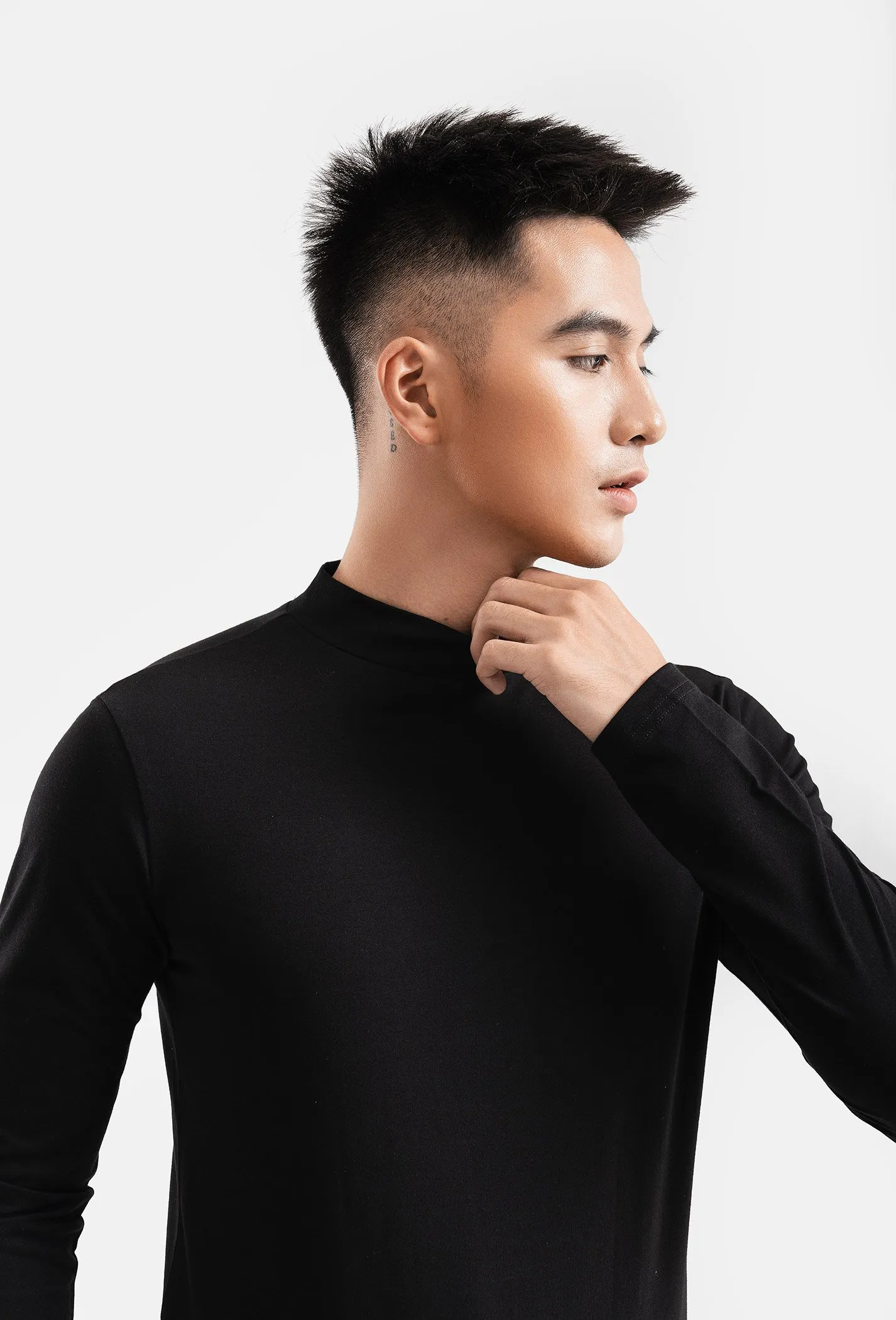 Áo Giữ Nhiệt Modal Ultra den 3