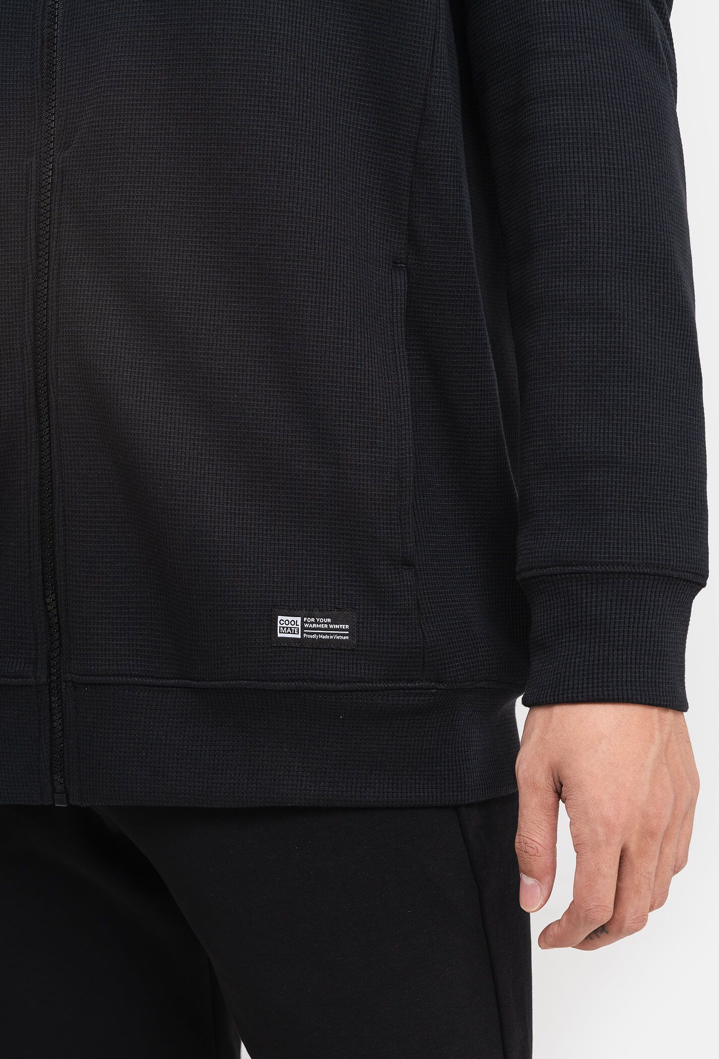 Áo Khoác Nam Nỉ For Winter den 6