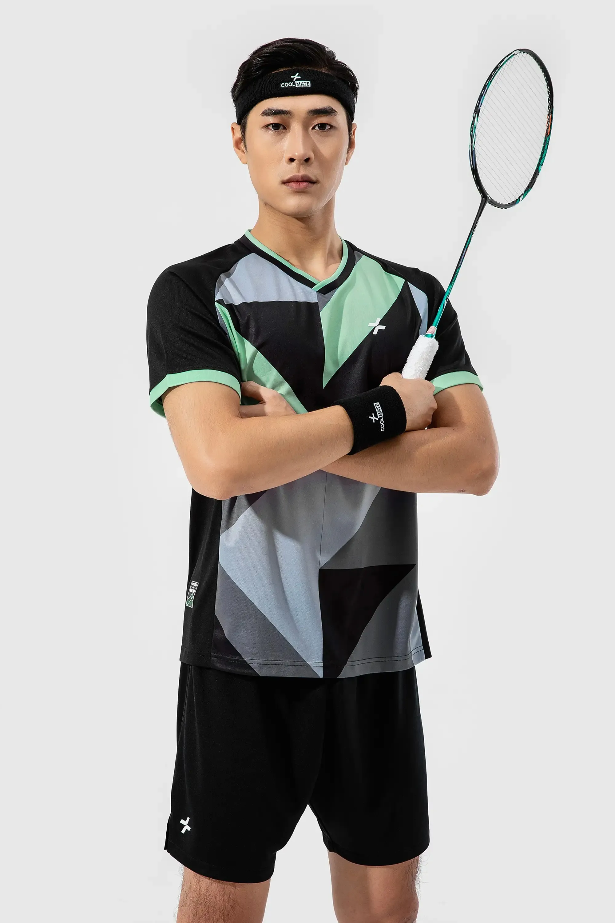 Áo thun Racquet Sport Graphic Geometric 