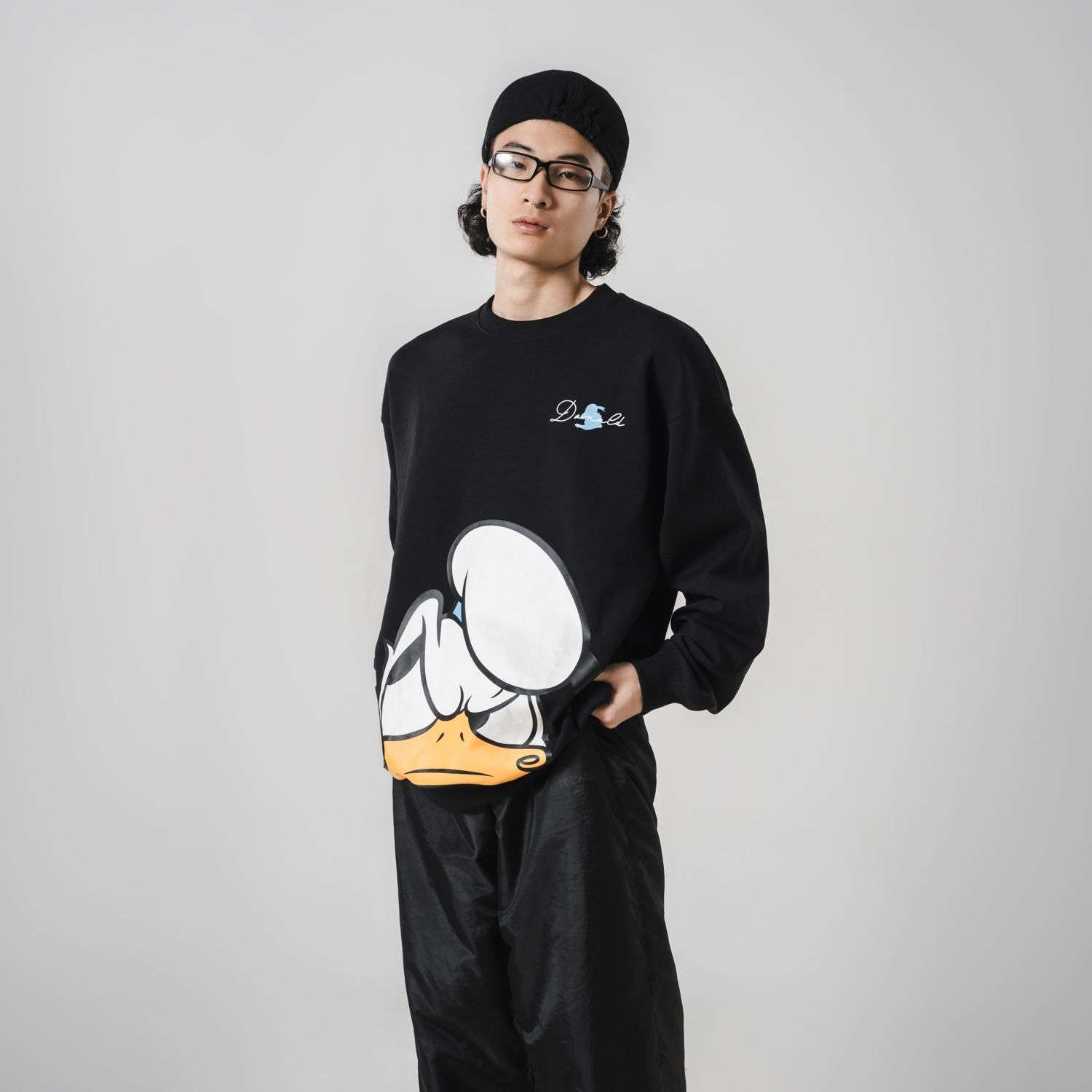 Áo nỉ oversize 84RISING Vịt Donald  2