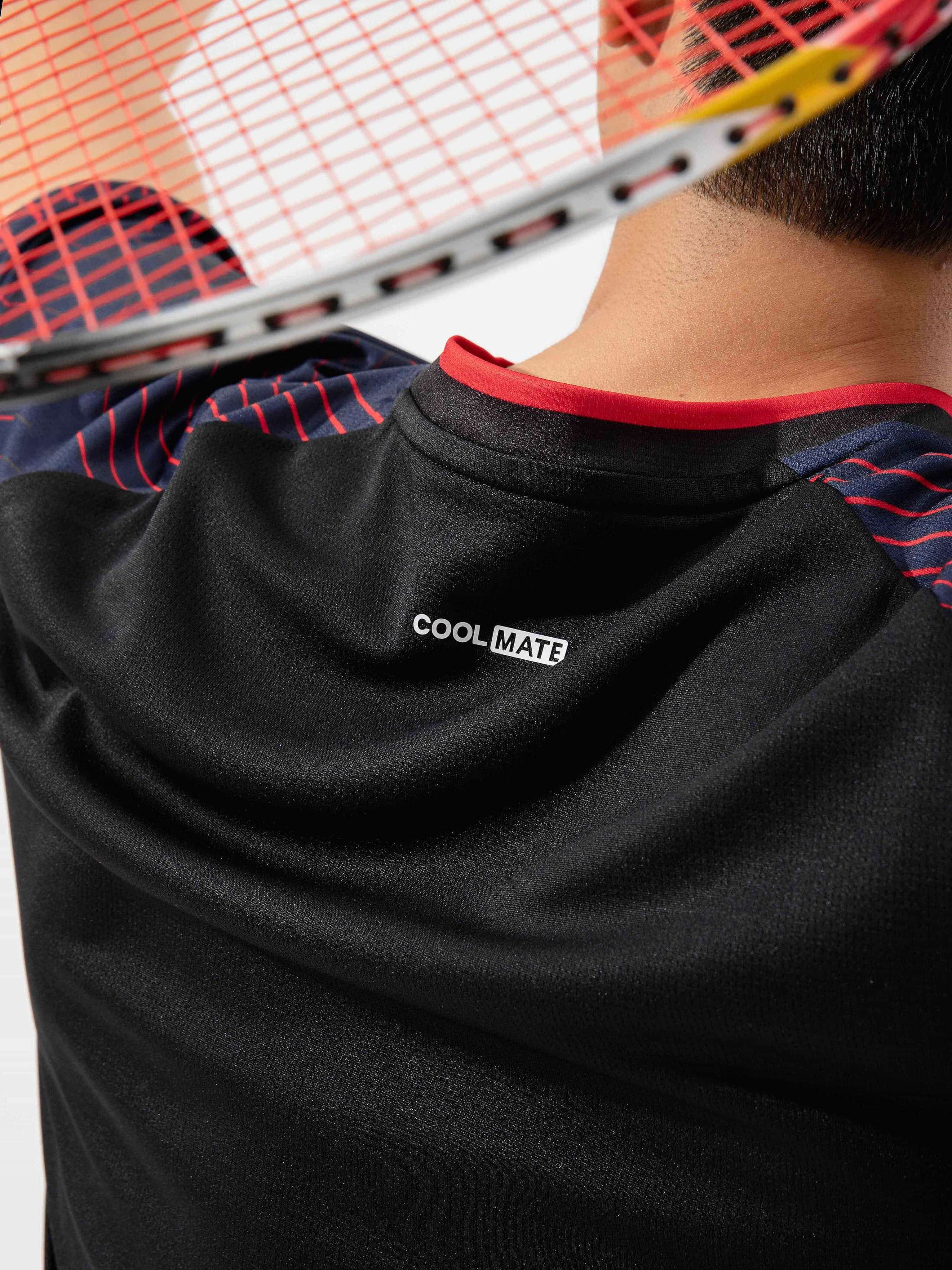 Áo thun Racquet Sport Graphic Red Line  2