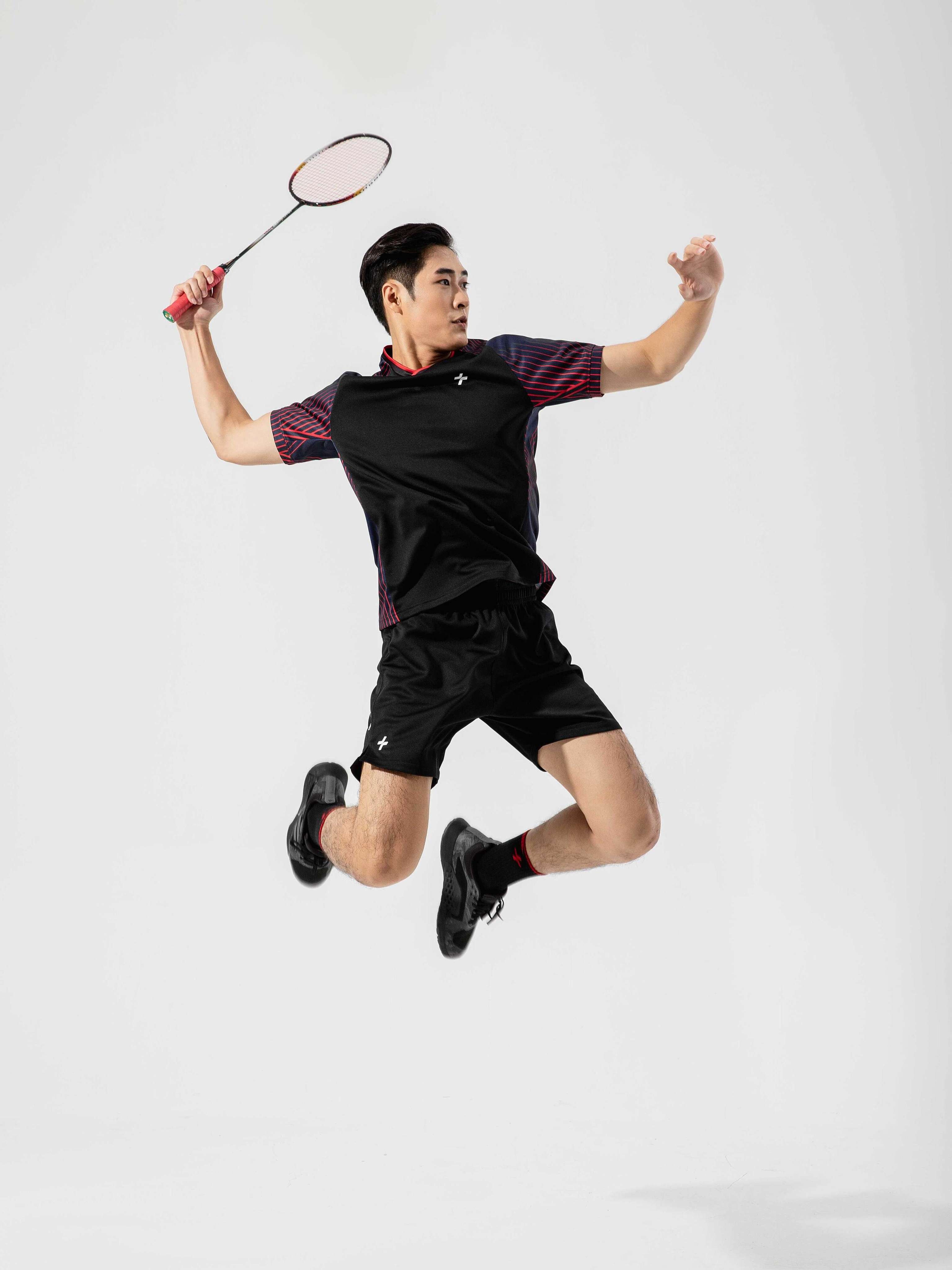 Áo thun Racquet Sport Graphic Red Line  4