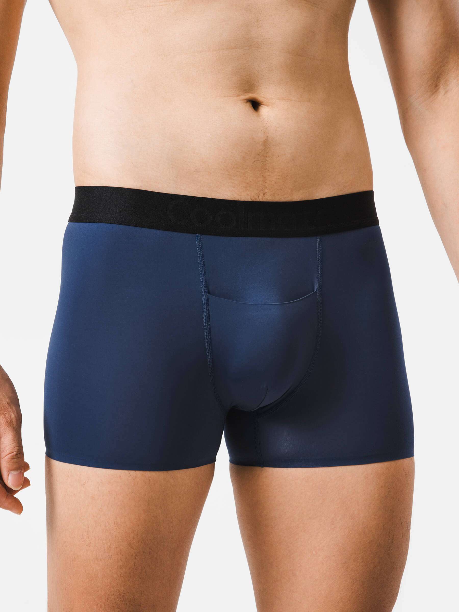 Combo 3 Quần Lót Nam Trunk Ice Cooling Khe Moi  1