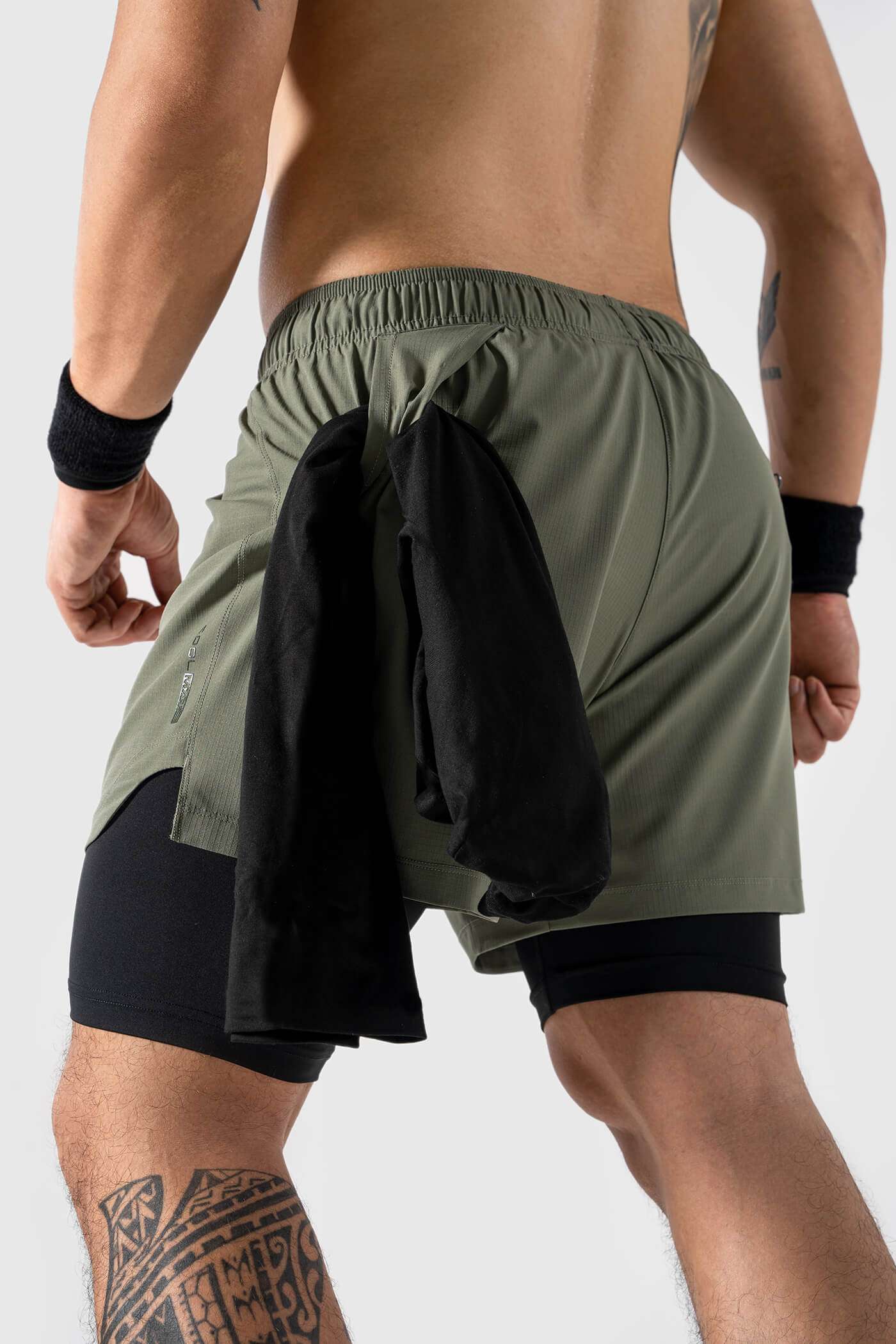 Quần Shorts Nam Gym Power 2 lớp  3