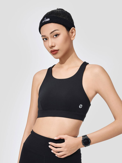 Áo Bra chạy bộ phối lưới Medium Support