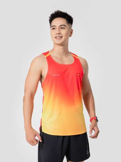 Áo singlet chạy bộ nam "Việt Nam tiến bước"