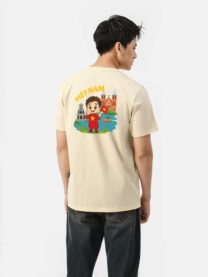 Áo thun Cotton 220gsm Việt Nam Tươi Đẹp bé trai more