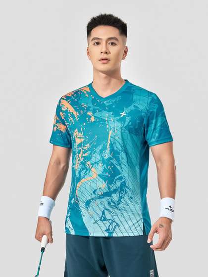 Áo thun cầu lông nam in Abstract Graphic