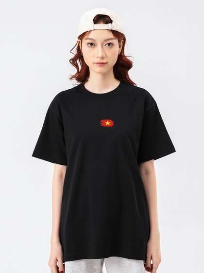 Áo thun Relaxed Fit Yêu Nước 5 Sao