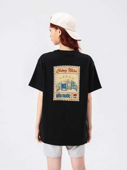 Áo thun Relaxed Fit Yêu Nước 5 Sao more