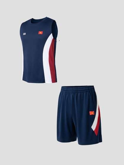 Set đồ Tank top và Quần short thể thao "Tự hào Việt Nam"
