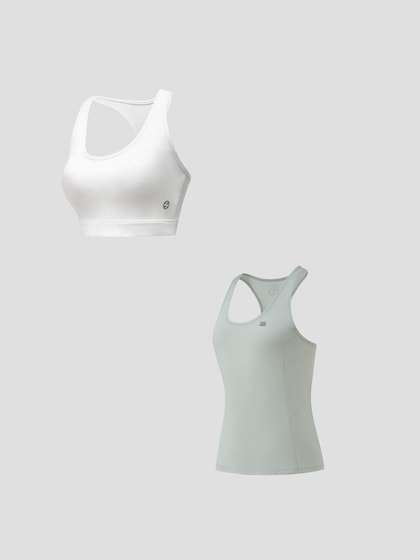 Set áo Singlet thể thao nữ Slim Tee + Bra CoolFlex