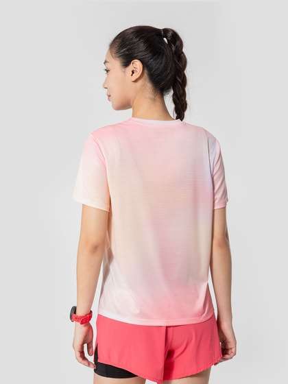 Tshirt chạy bộ nữ Graphic Rainbow more