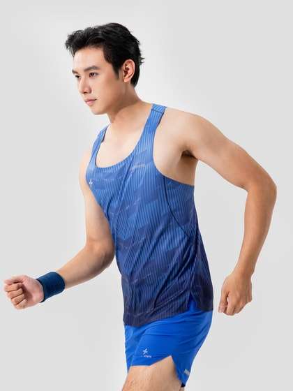 Tanktop chạy bộ nam Graphic Energy