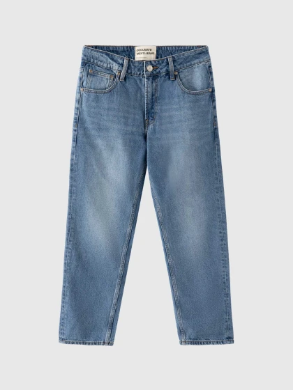 Quần Jeans Nam Basics dáng Straight more