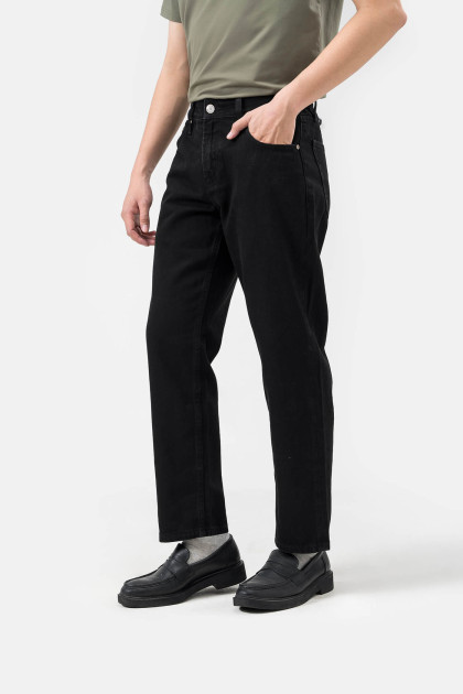 Quần Jeans Nam Basics dáng Straight