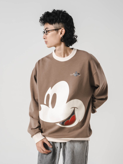 Áo nỉ oversize 84RISING Mickey Mouse more