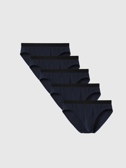 Pack 5 Brief Cotton Coolmate Basics cạp logo more