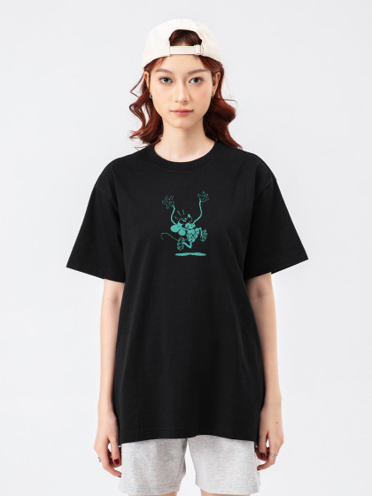 Áo thun Relaxed Fit Disney Mickey Ahhhh