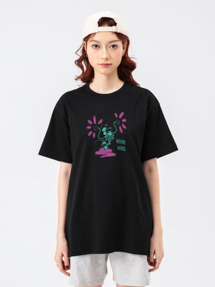 Áo thun Relaxed Fit Disney Minnie Digi