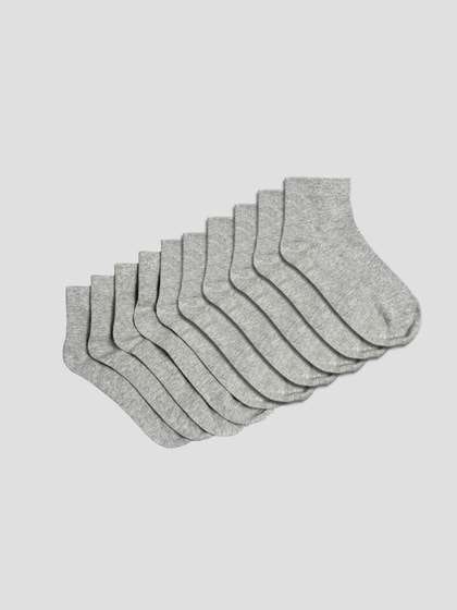 Combo 5 Đôi Tất Nam cổ trung Basics
