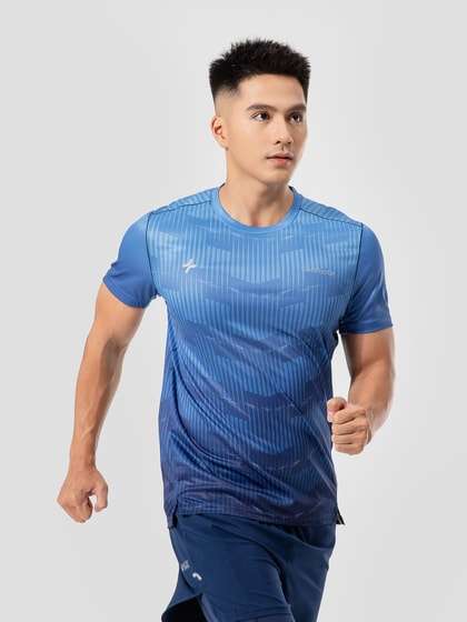 Tshirt chạy bộ nam Graphic Energy
