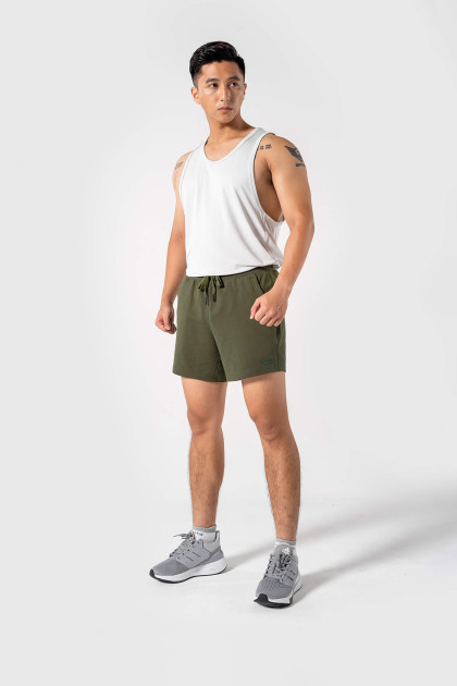 Quần Shorts Nam Tập Gym 6" - Outlet