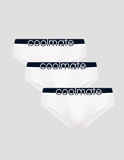 Pack 3 Quần Bamboo Briefs Tam giác Logo more
