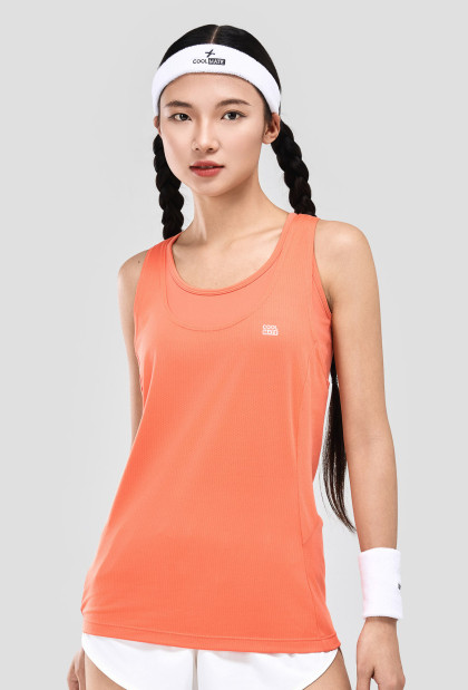 Áo Singlet thể thao nữ co giãn Slim Tee more