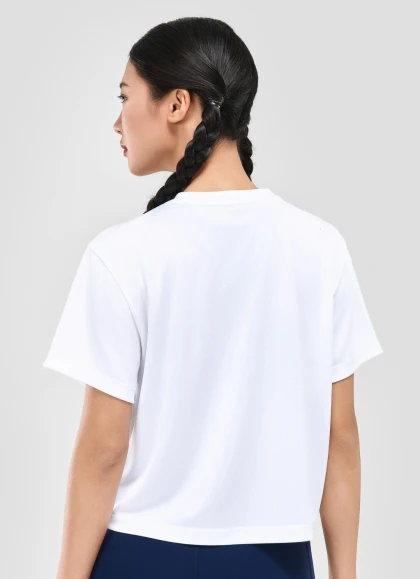 Áo thể thao nữ Essential Cropped Tee more