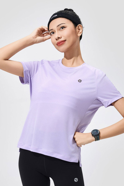 Áo thun nữ chạy bộ Core Tee Slimfit more