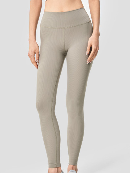 Quần Legging Yoga Ribbed